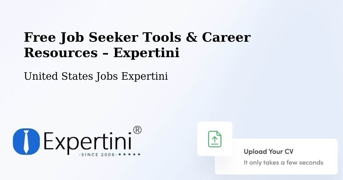 Free Job Seeker Tools & Career Resources – Sumter - Sumter, United States Jobs Expertini